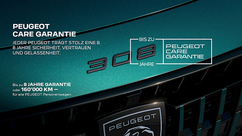 PEUGEOT CARE Garantie