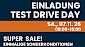 EINLADUNG | HERBST TEST DRIVE DAYS 2026